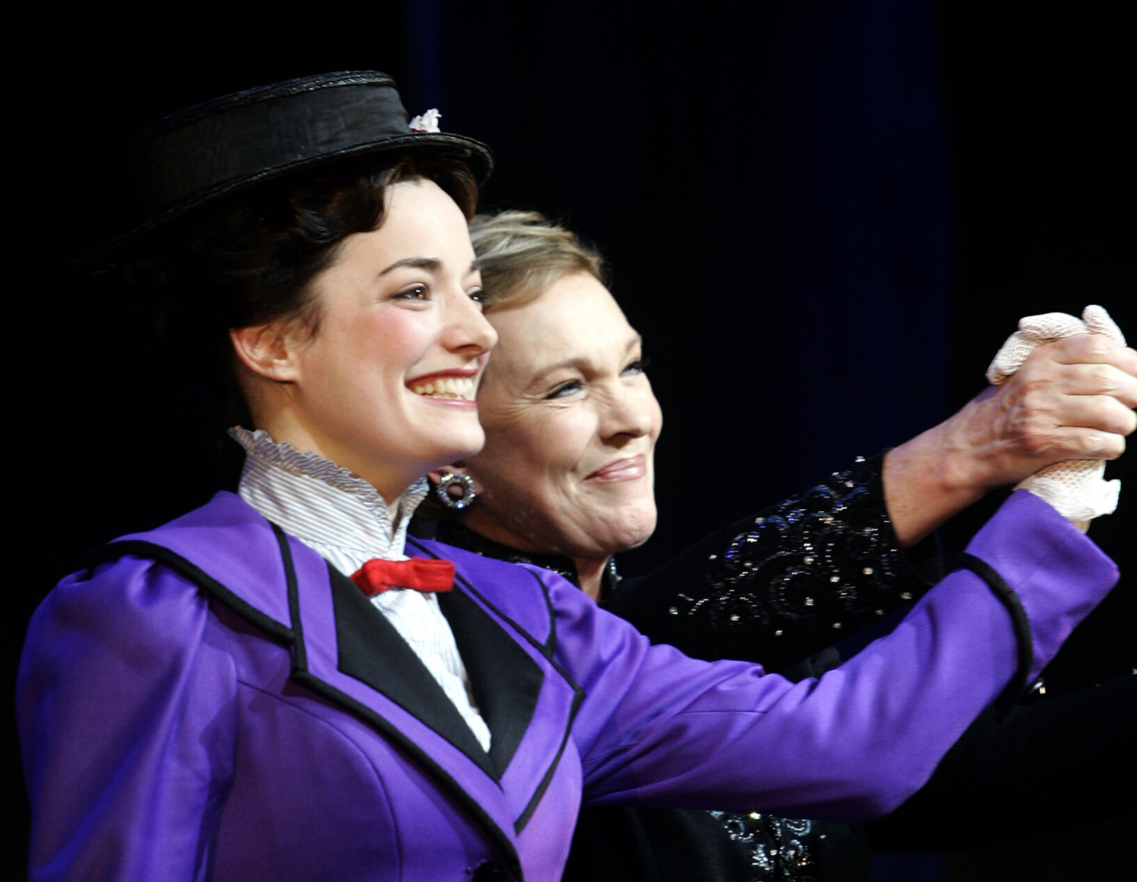 2005: Julie Andrews with Laura Michelle Kelly